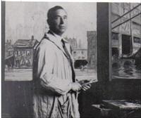Portrait of Peter Clapham (PC) Sheppard